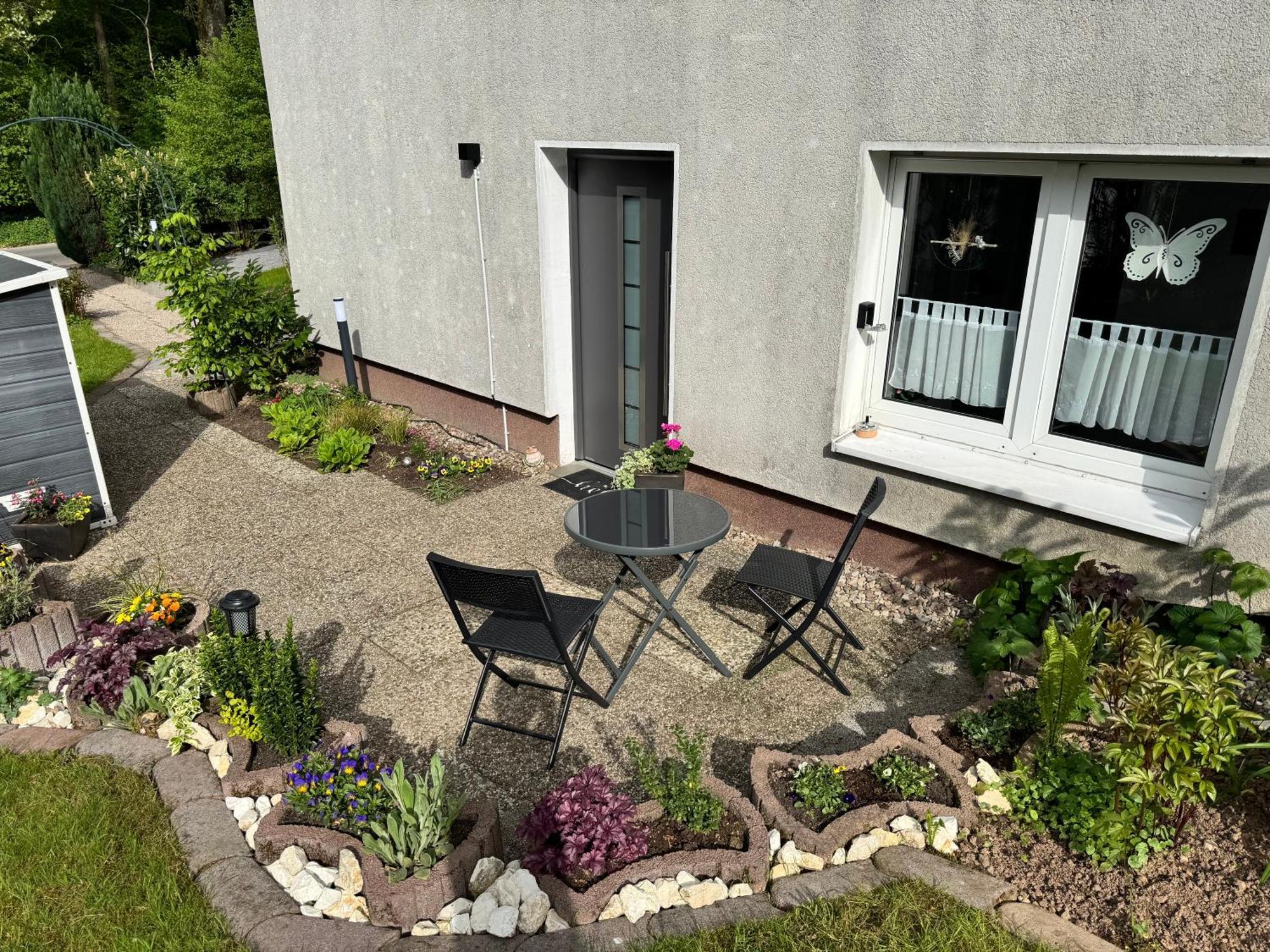 Ferienwohnung Am Waldesrand Blomberg  Exterior foto